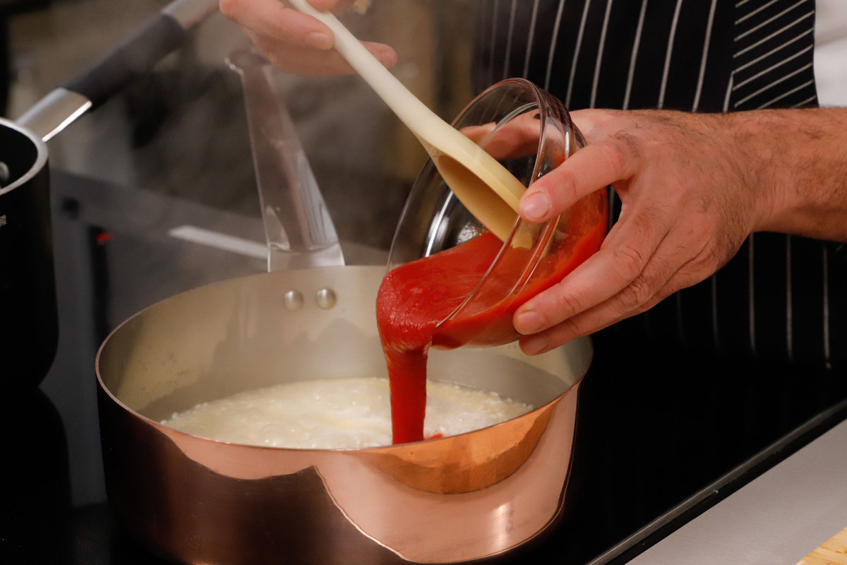 aggiungere la passata