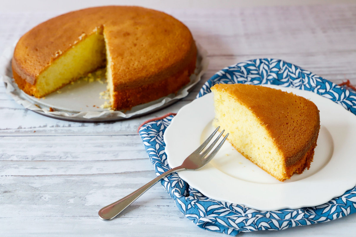 Torta senza latte soffice e leggera