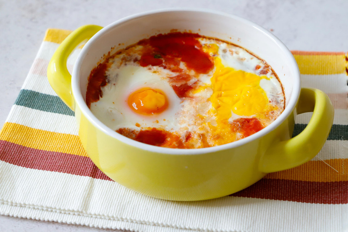 Ricetta delle uova alla contadina