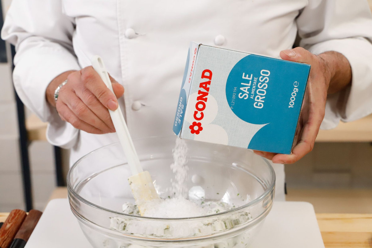 aggiungere il sale agli albumi