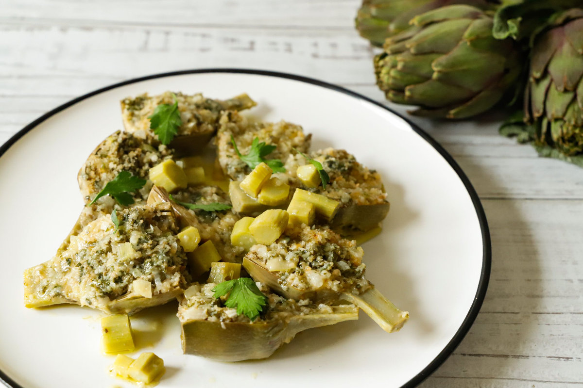 carciofi-ripieni-in-padella