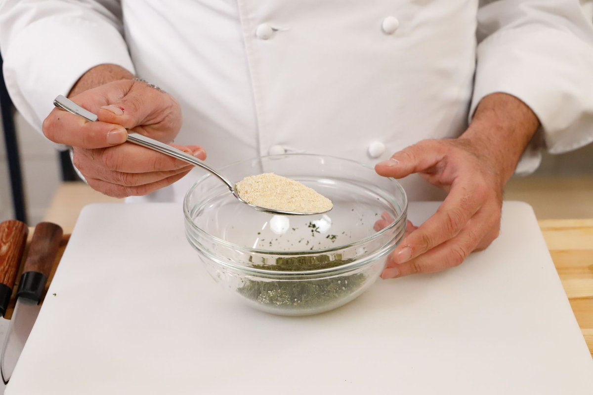 Aggiungere il pangrattato