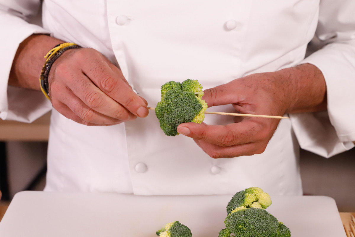 pulire i broccoli