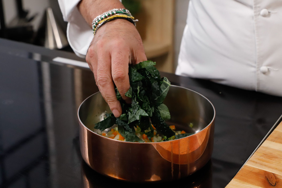 aggiungere cavolo nero