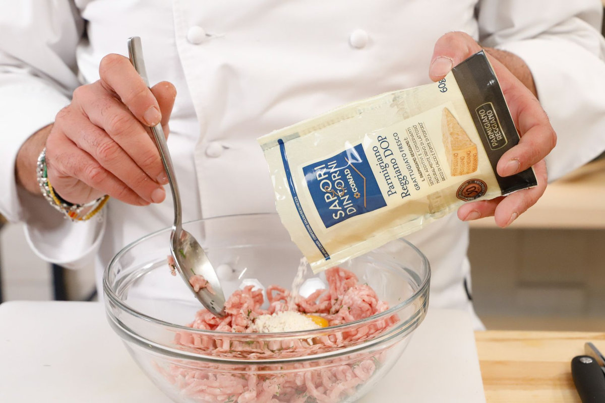 aggiungere il parmigiano