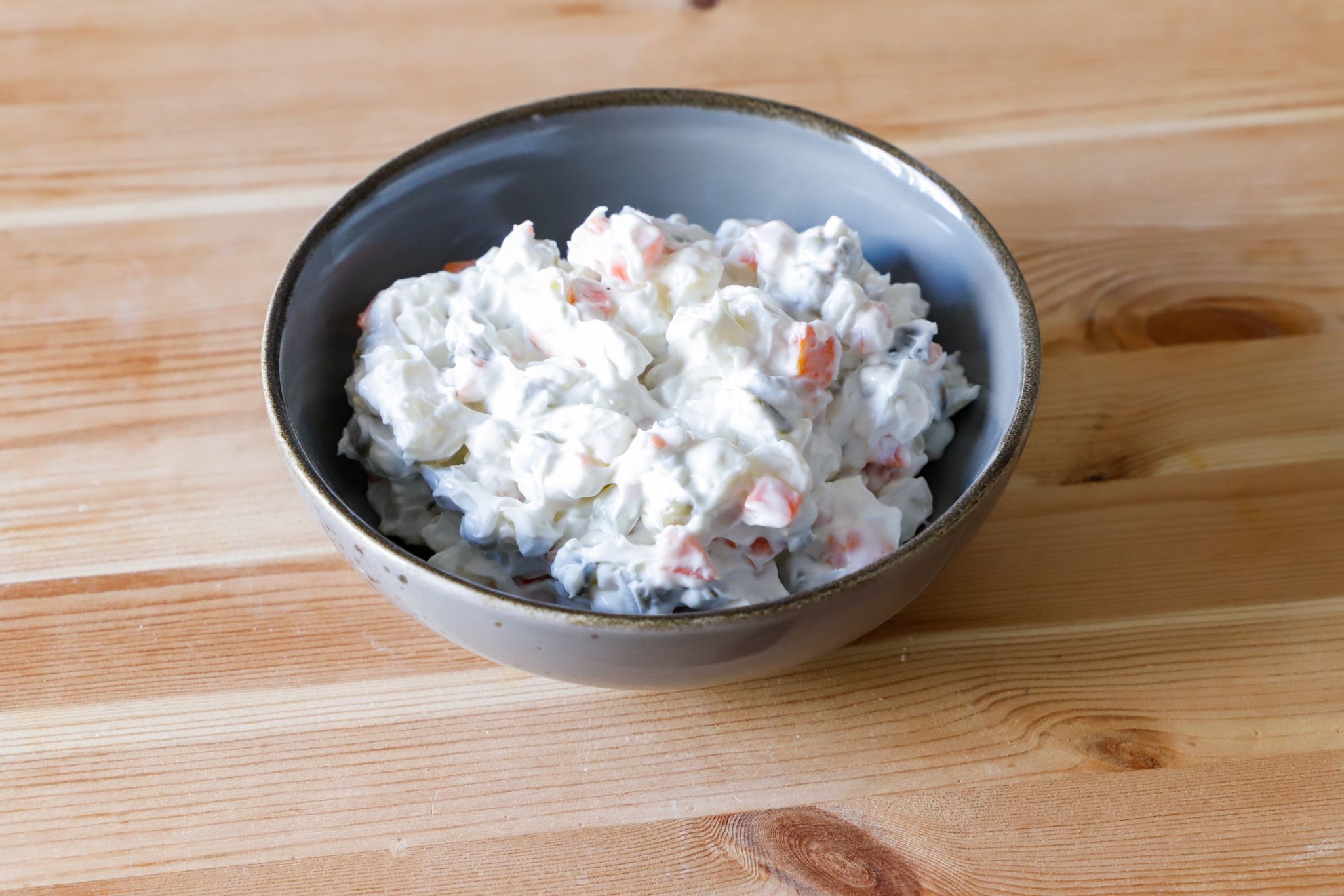 insalata russa con sedano rapa