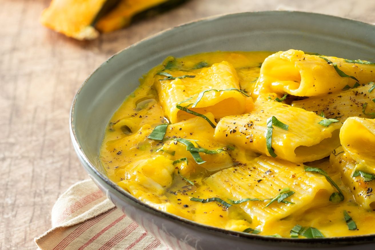 Pasta provola e zucca Ricetta Conad