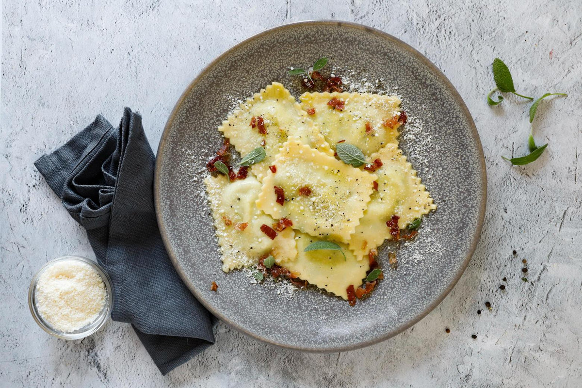 Tortelli maremmani con ragù di cinghiale