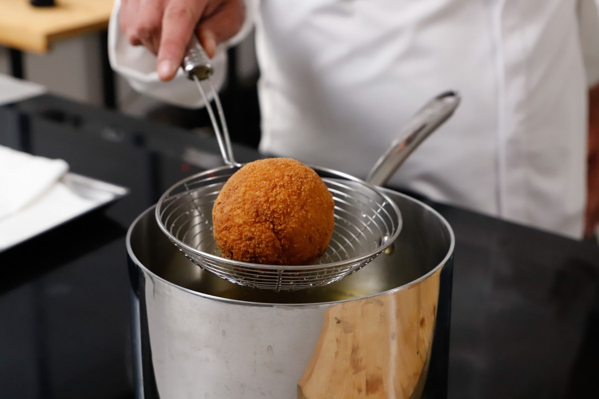 friggere gli arancini