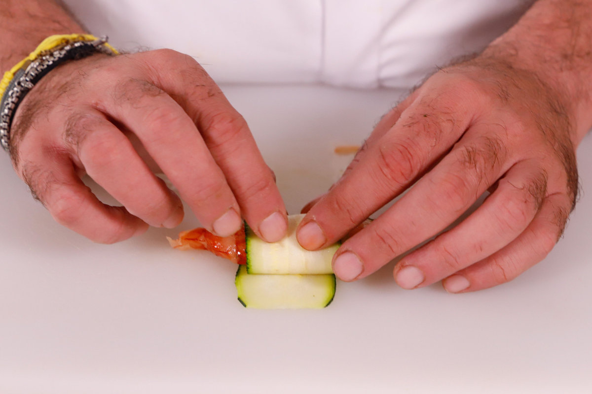 arrotolare gli involtini