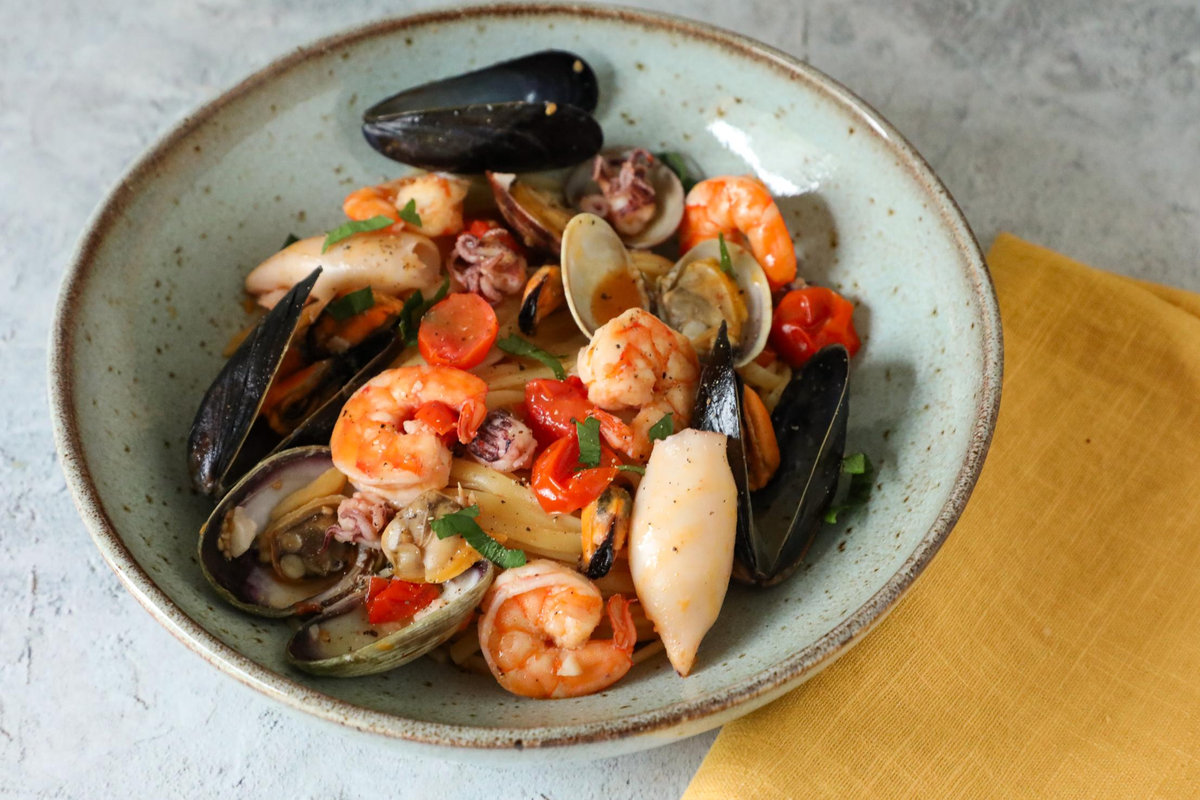 Linguine ai frutti di mare