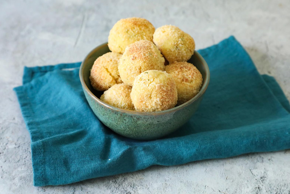 Polpette al formaggio di capra