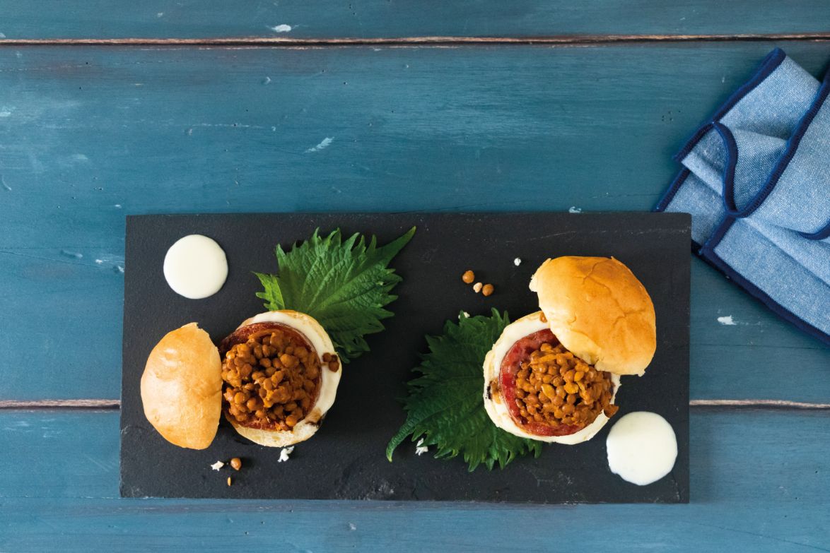 Mini burger di cotechino e lenticchie