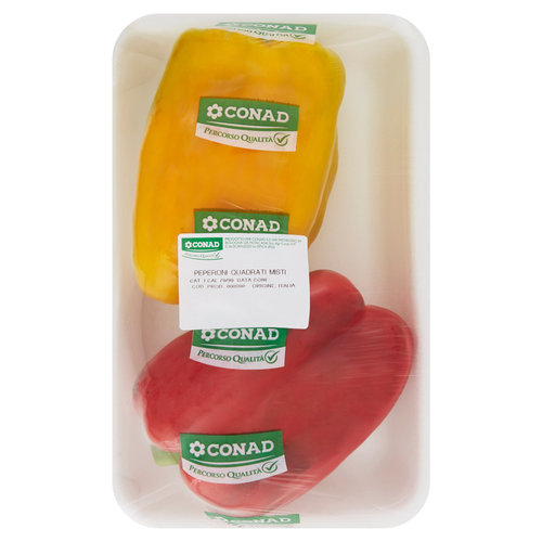 CONAD Percorso Qualità Peperoni Quadrati Misti Italia cal. 70/90-image