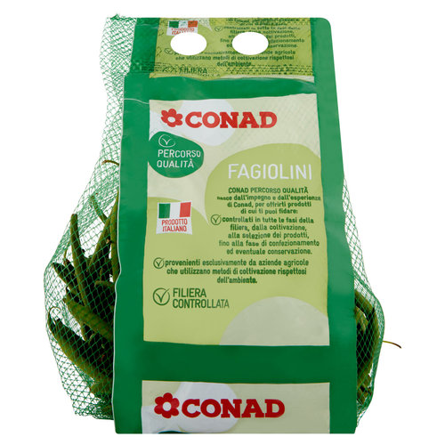 CONAD Percorso Qualità Fagiolini Filiformi Fini Italia Cat. I 500 g-image