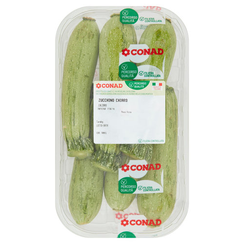 CONAD Percorso Qualità Zucchino Chiaro Italia cal. 14/21 0,600 kg-image