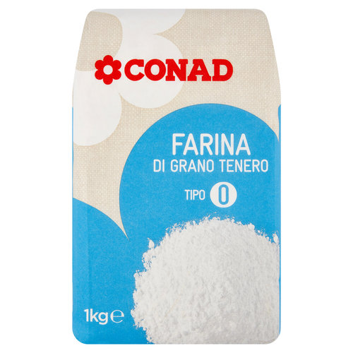 CONAD Farina di Grano Tenero Tipo 0 1 kg-image