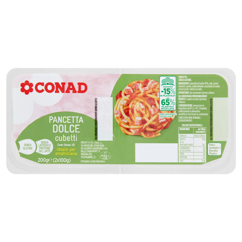 CONAD Pancetta Dolce cubetti 2 x 100 g-image
