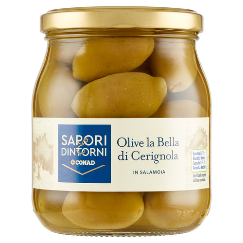 SAPORI & DINTORNI CONAD Olive la Bella di Cerignola in Salamoia 550 g-image