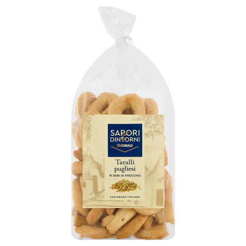 SAPORI & DINTORNI CONAD Taralli pugliesi ai Semi di Finocchio 400 g-image