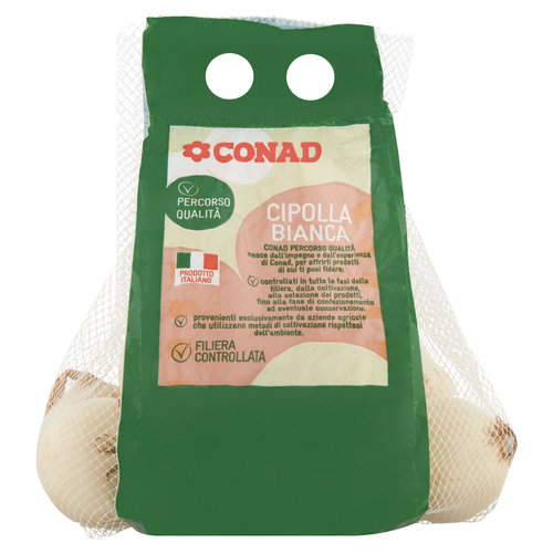 CONAD Percorso Qualità Cipolla Bianca Italia Cal. 50/70 1 kg-image