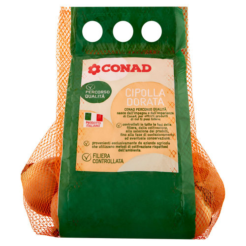 CONAD Percorso Qualità Cipolla Dorata Italia Cal.50/70 0,800 Kg-image