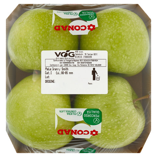 CONAD Percorso Qualità Mele Granny Smith Italia Cal. 80/85 900 g-image