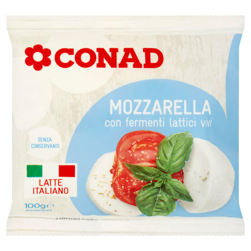 CONAD Mozzarella con fermenti lattici vivi 100 g-image