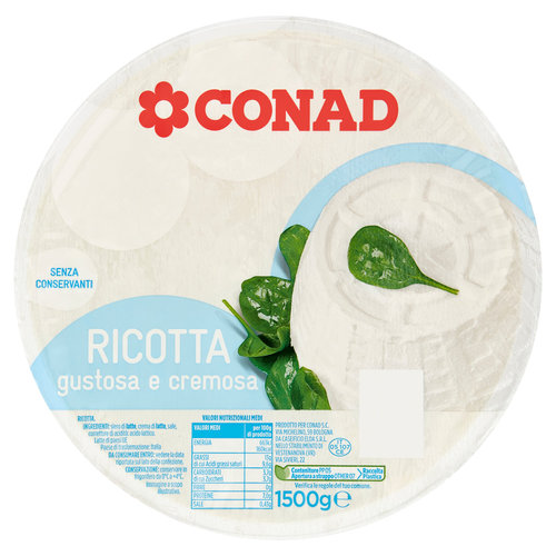 CONAD Ricotta 1500 g-image