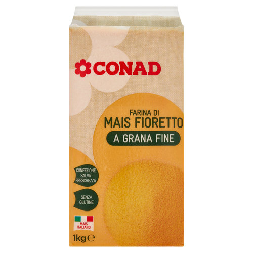CONAD Farina di Mais Fioretto a Grana Fine 1 kg-image
