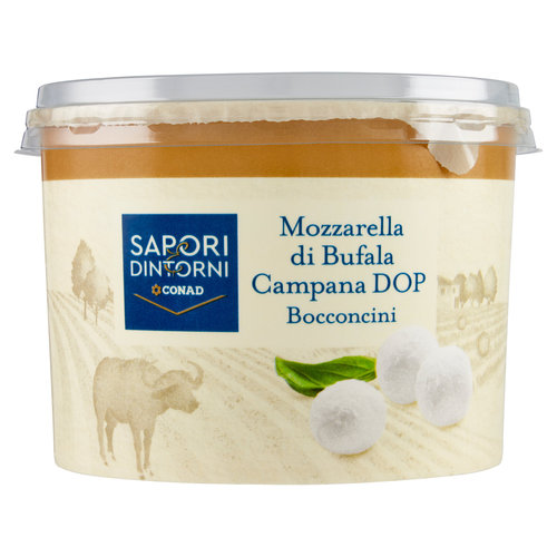 SAPORI & DINTORNI CONAD Mozzarella di Bufala Campana DOP Bocconcini 270 g-image