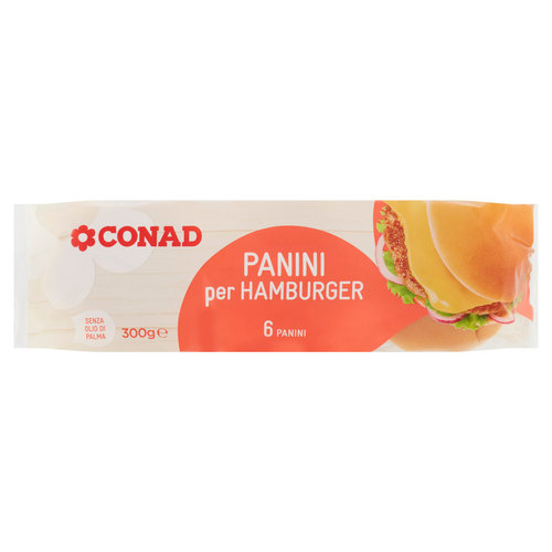 CONAD Panini per Hamburger 6 x 50 g-image