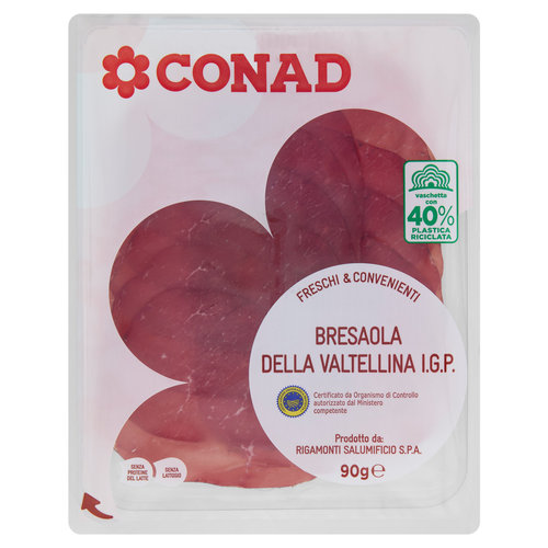 CONAD Freschi & Convenienti Bresaola della Valtellina I.G.P. 90 g-image