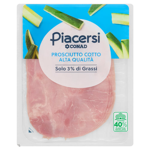PIACERSI CONAD Prosciutto Cotto Alta Qualità 100 g-image