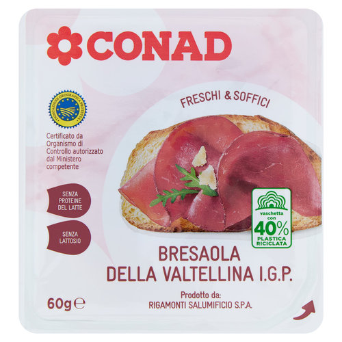CONAD Freschi & Soffici Bresaola della Valtellina I.G.P. 60 g-image
