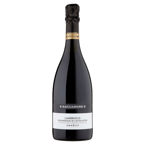 SACCAMORE Lambrusco Grasparossa di Castelvetro DOC Amabile 75 cl-image