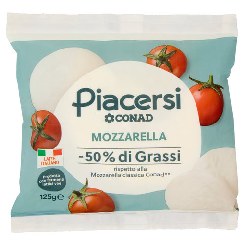 PIACERSI CONAD Mozzarella -50% di Grassi 125 g-image