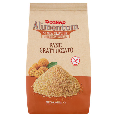 CONAD Alimentum Senza Glutine Pane Grattugiato 250 g-image