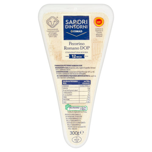 SAPORI & DINTORNI CONAD Pecorino Romano DOP Stagionatura minima 12 mesi 300 g-image