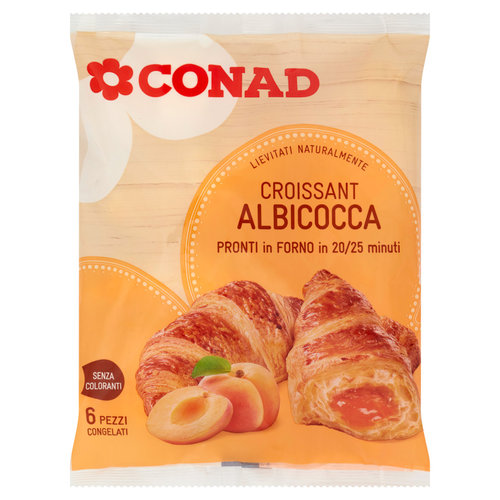 CONAD Croissant Albicocca Congelati 6 x 65 g-image