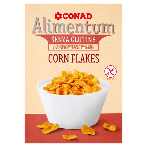 CONAD Alimentum Senza Glutine Corn Flakes 375 g-image