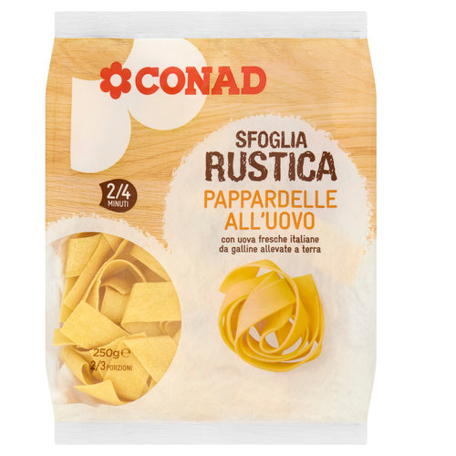 CONAD Sfoglia Rustica Pappardelle all'Uovo 250 g-image