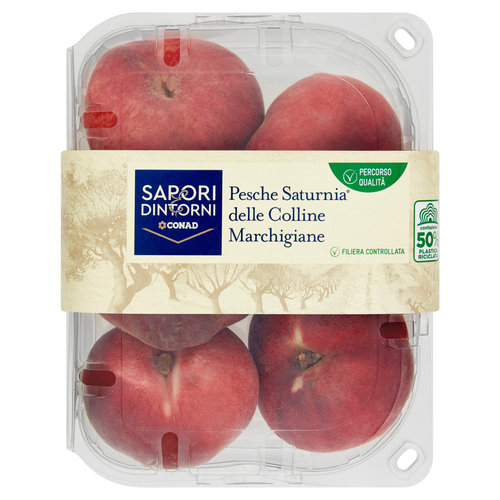 SAPORI & DINTORNI CONAD Percorso Qualità Pesche Saturnia delle Colline Marchigiane Italia Cal.A 500g-image