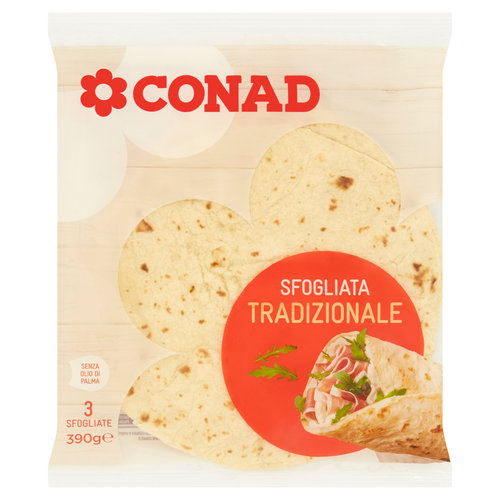 CONAD Sfogliata Tradizionale 3 x 130 g-image
