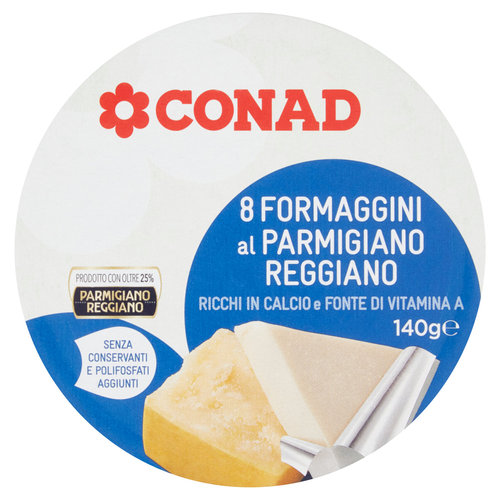 CONAD 8 Formaggini al Parmigiano Reggiano 140 g-image