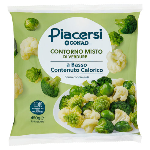 PIACERSI CONAD Contorno Misto di Verdure Surgelato 450 g-image