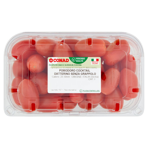 CONAD Percorso Qualità Pomodoro Cocktail Datterino Senza Grappolo Italia Cal. 20-30 mm 500 g-image