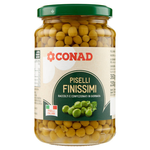 CONAD Piselli Finissimi 360 g-image