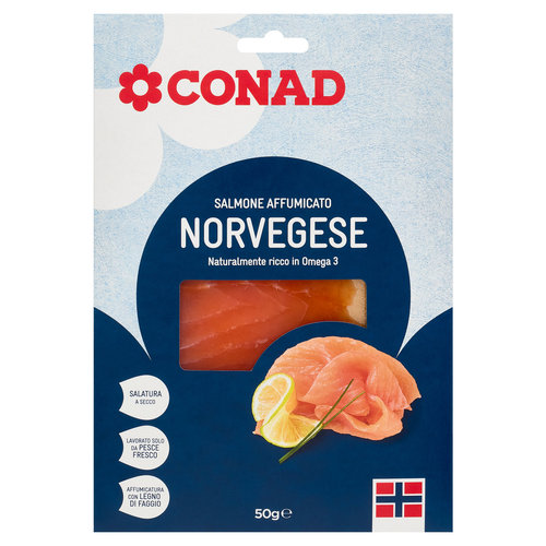 CONAD Salmone Affumicato Norvegese 50 g-image
