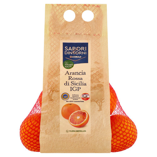 SAPORI & DINTORNI CONAD Percorso Qualità Arancia Rossa di Sicilia IGP Tarocco Italia Cal. 6 1 kg-image